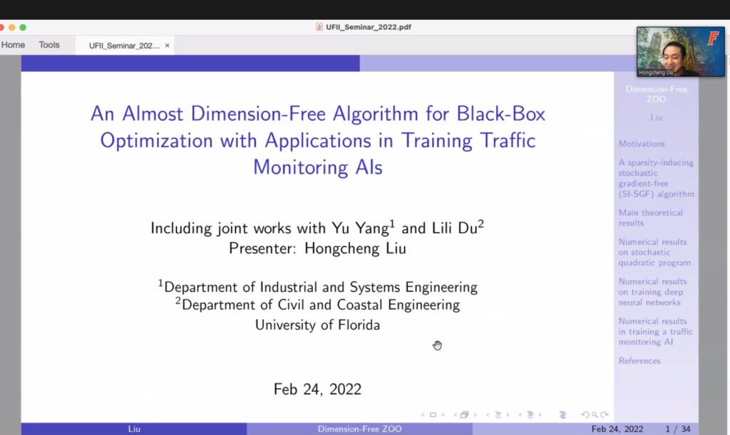 AI Research Catalyst Fund Awardees Virtual Seminar Series - Dr. Hongcheng Liu