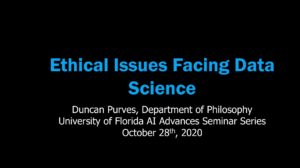 AI Advances and Applications Virtual Seminar Series - Dr. Duncan Purves