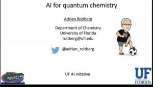 AI Advances and Applications Virtual Seminar - AI for Quantum Chemistry